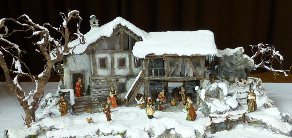 Krippenverein Braz Winterliche Krippe